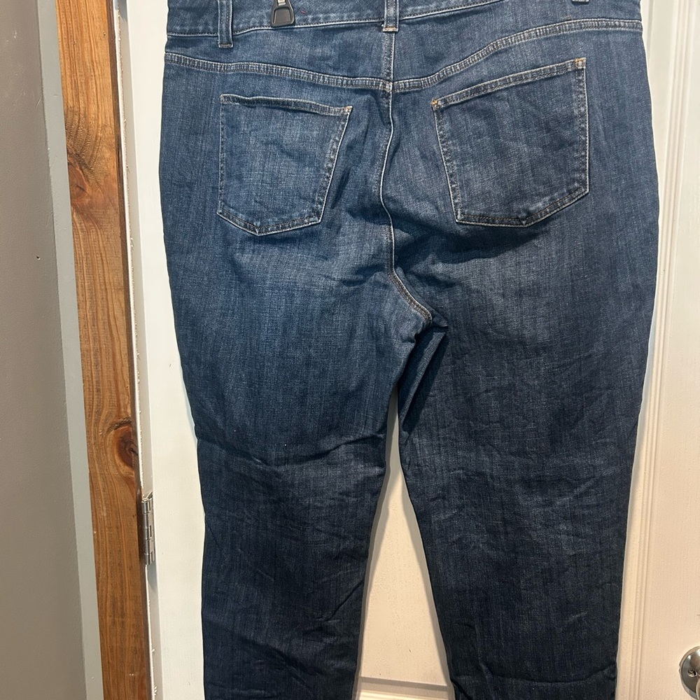 Talbots Dark Blue Denim Jeans - Picture 4 of 4